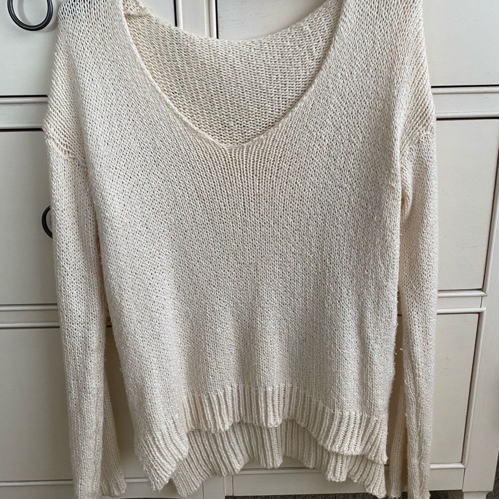 Ivory Knit Sweater